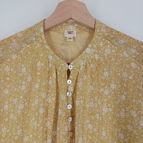 Autres Filles Floral Chiffon Blouse - Picture 2 of 5